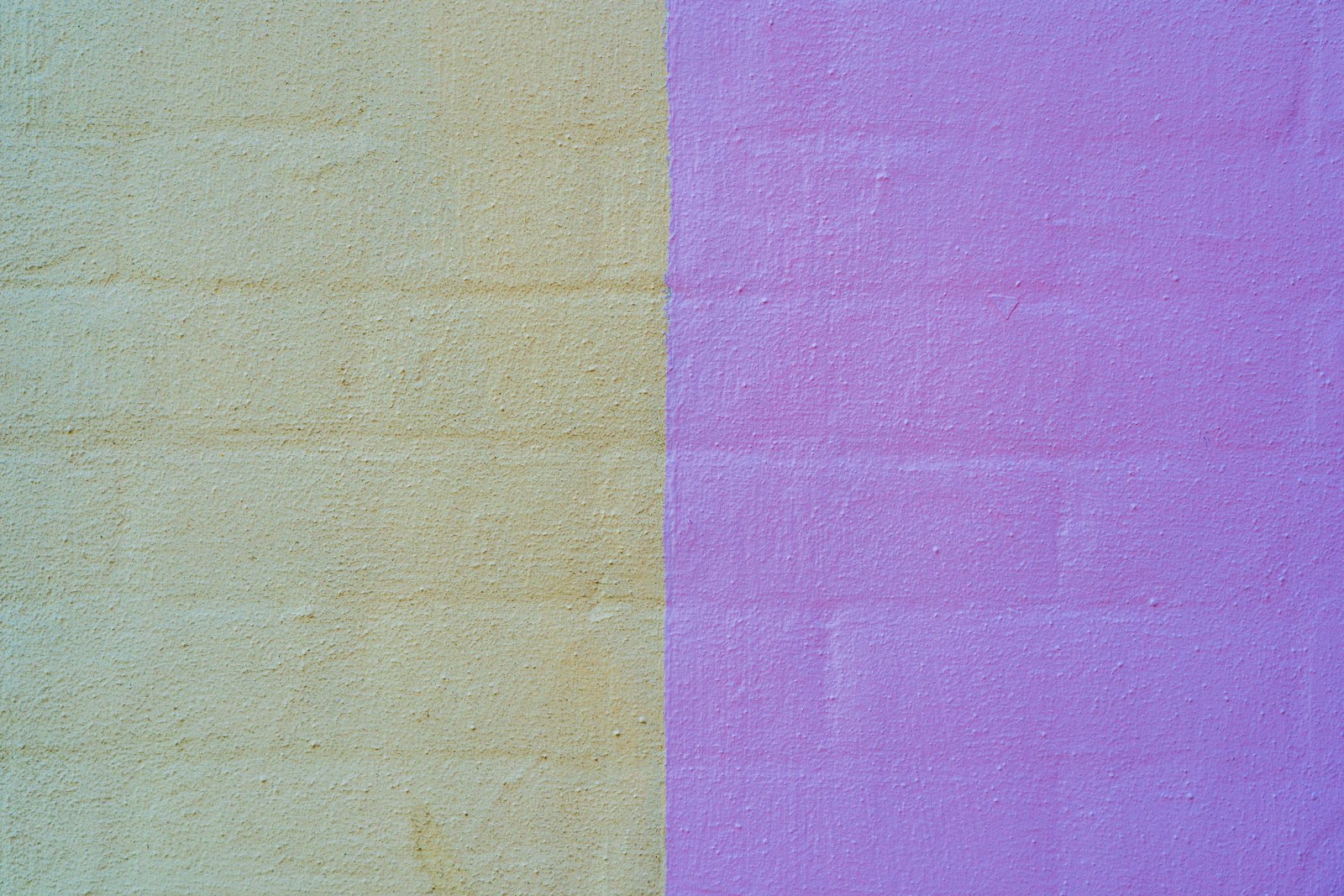 Purple and white painted wall