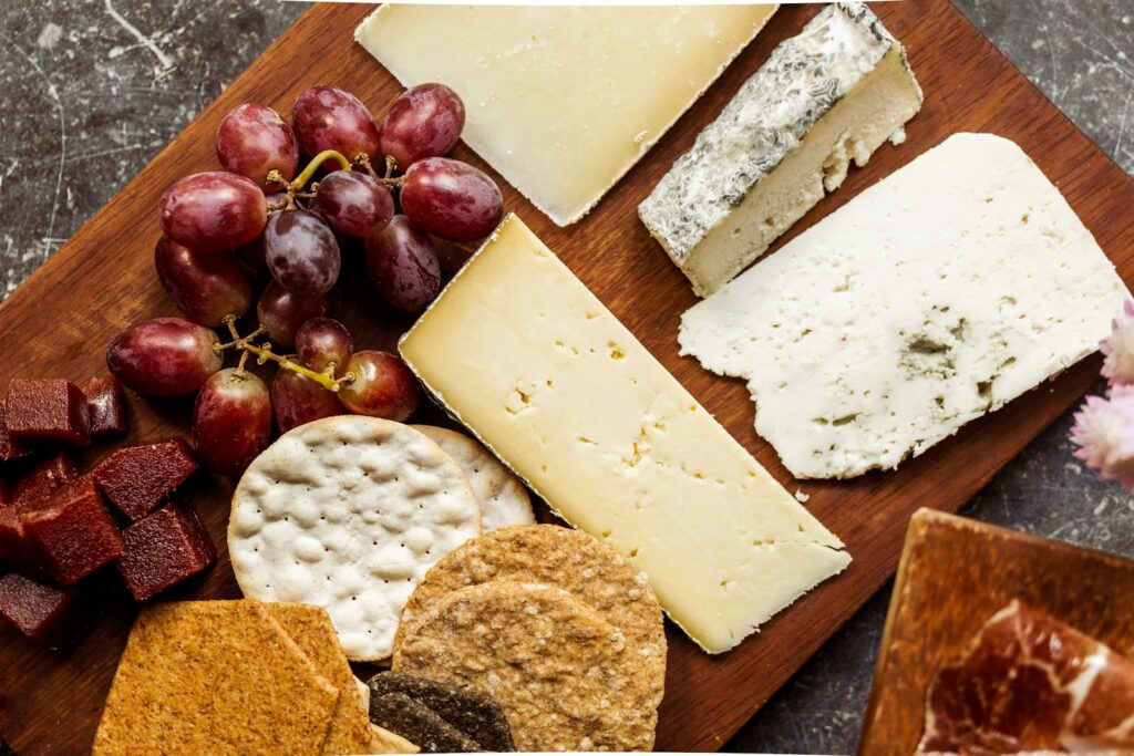 A plate of food