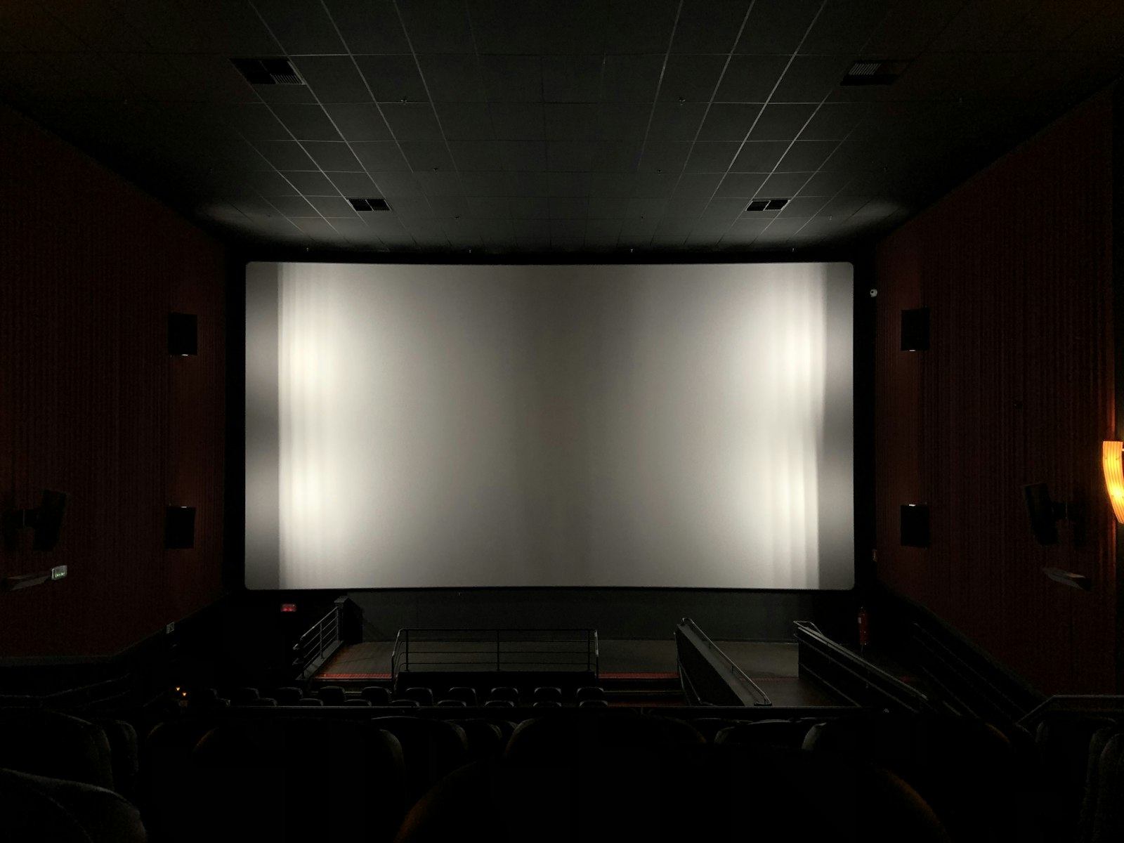 Movie theater interior