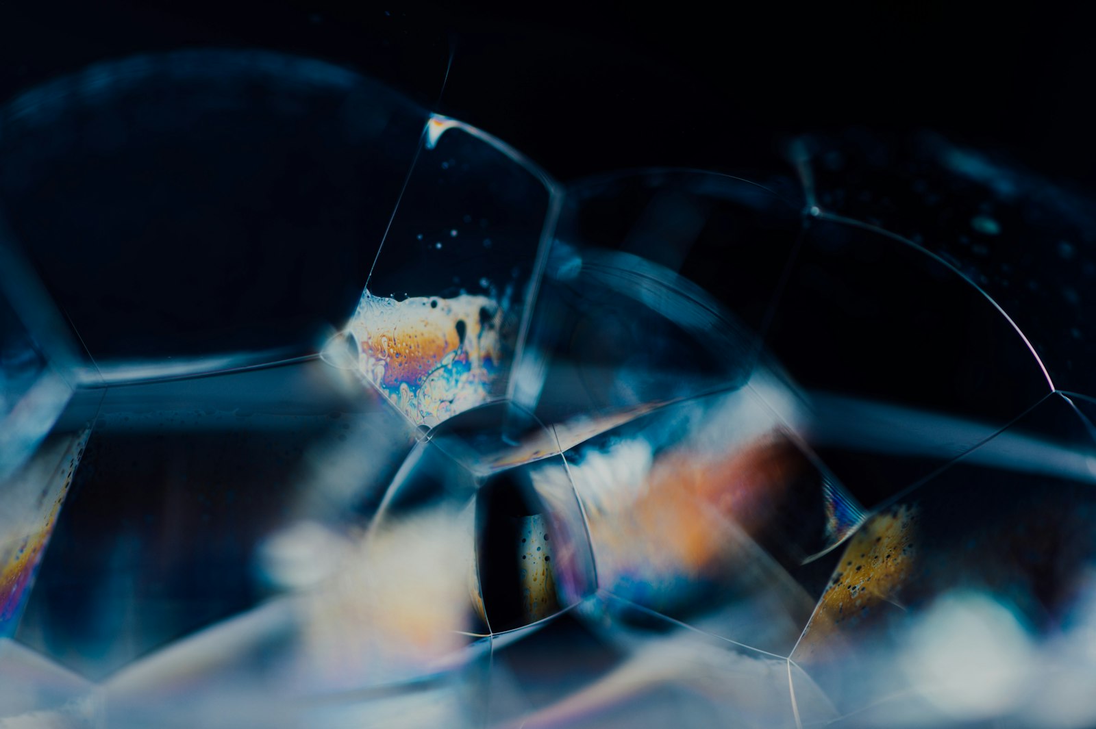 Water drop in close up photography