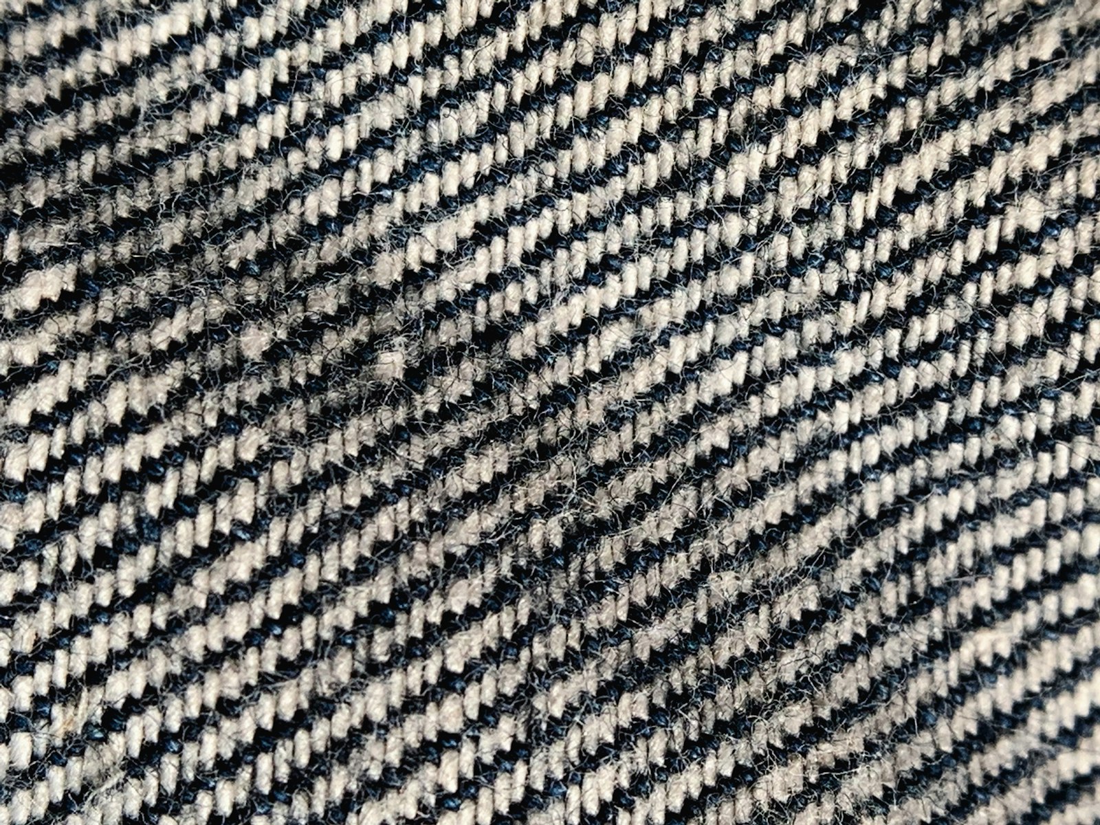 A close up of a black and white checkered fabric